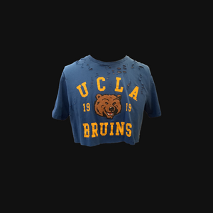 UCLA Bruins Cropped & Distressed Crop Top